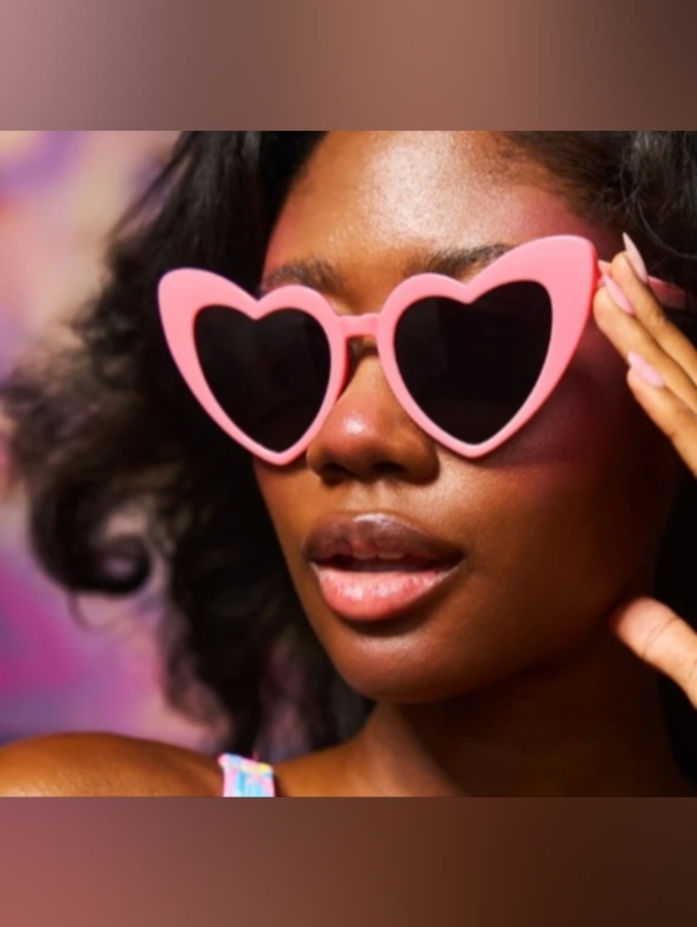 New Pink Heart Sunglasses!